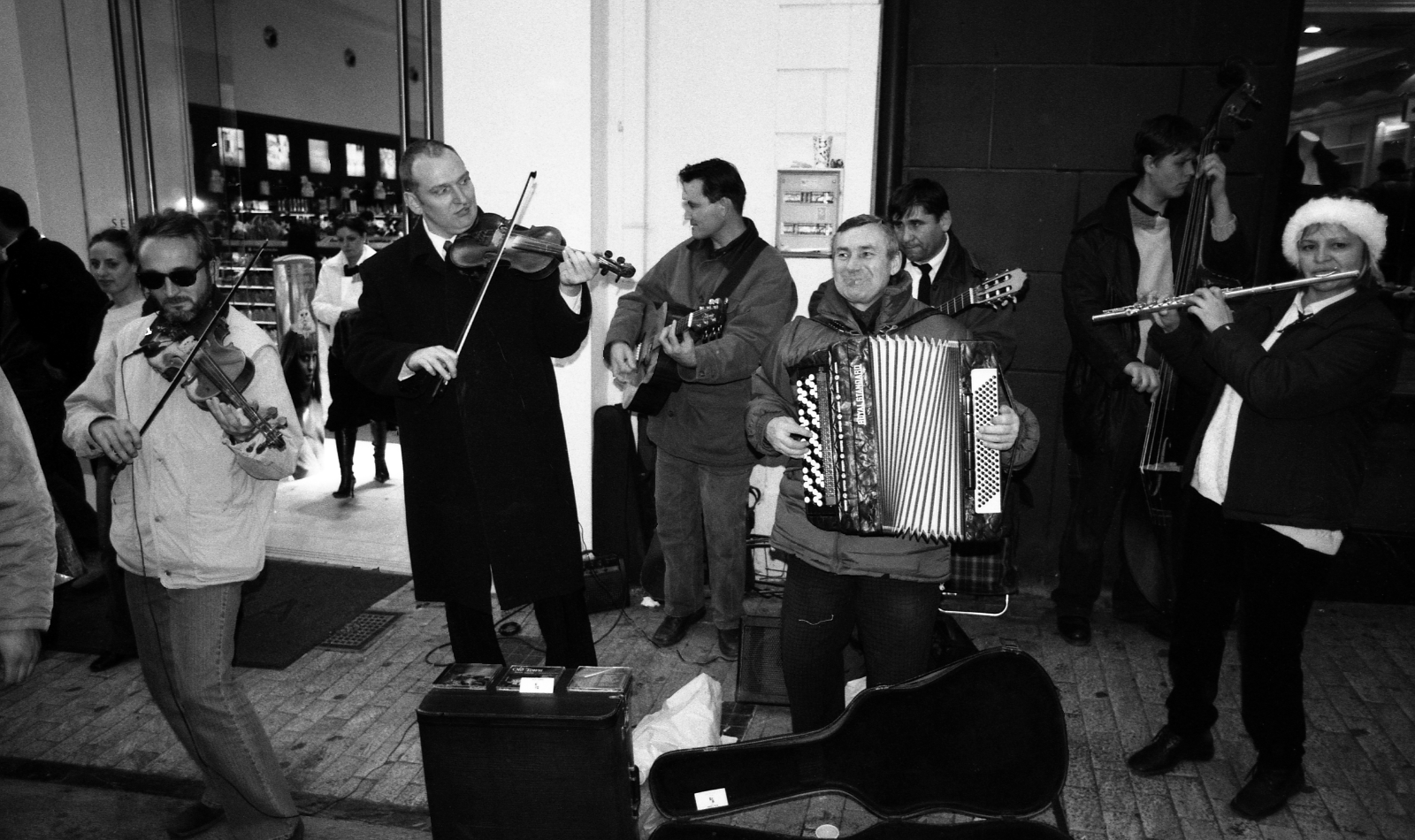 Athens, Christmas time, Ermou str 2005